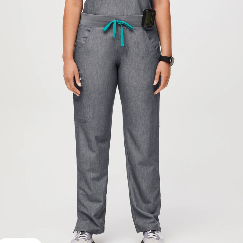 Figs Gray Technical Collection Scrub Pants